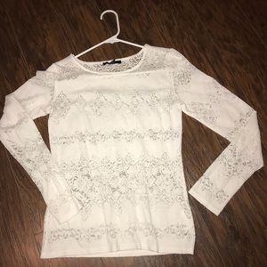 Long Sleeve Lace Top